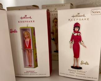 Hallmark Barbie ornaments w/boxes
