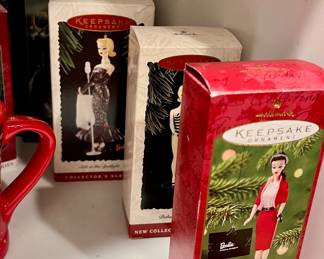Hallmark Barbie ornaments w/boxes