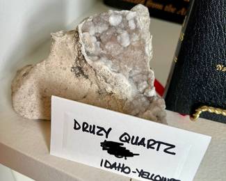 Druzy Quartz - Idaho - Yellowstone