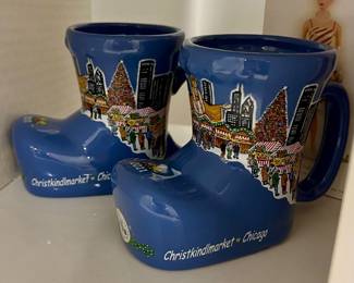 Christkindle Christmas mugs