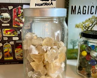 Golden Dogtooth Calcite - Montana