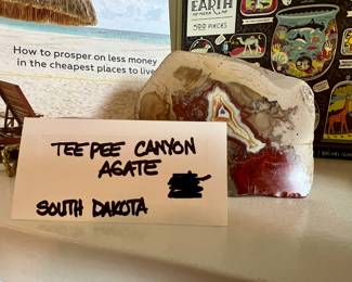 Tee Pee Canyon Agate - S. Dakota