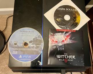 Elder Scrolls (no case) - Dark Souls lll (no case) The Witcher Wild Hunt games