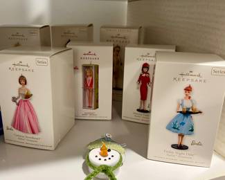 Hallmark Barbie ornaments w/boxes