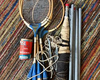 Vtg. Badminton - Whole Set 