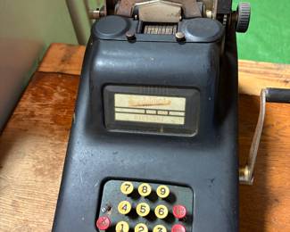 The Sundstrand Junior Model *Adding Machine 