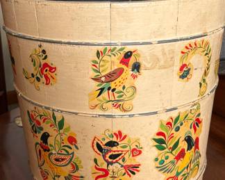 Scandinavian Large Wooden Bucket