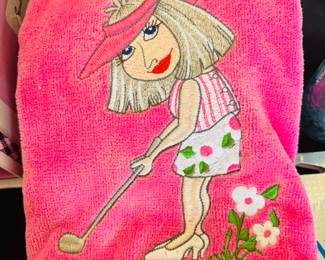 This golf towel will surely help your game.