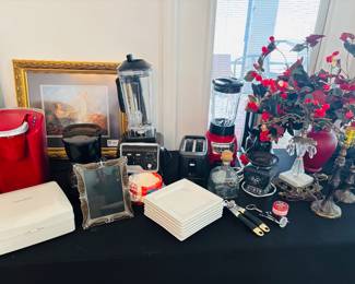 Of course, the fake flowers would be red.  Haven't you been keeping track?