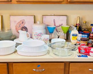 Extra guests require extra chinaware.  Last minute food items also available.  You're welcome.