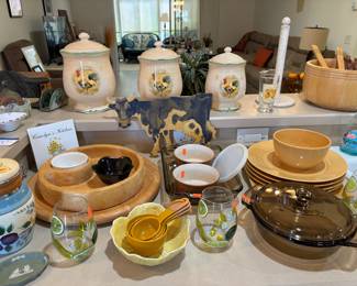 The kitchen after Thursday's festivities.  