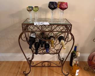 WINE RACK TABLE