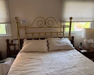 BRASS BED FRAME SET