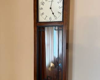 ARTS & CRAFTS STYLE WALL CLOCK