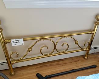 BRASS BED FRAME SET