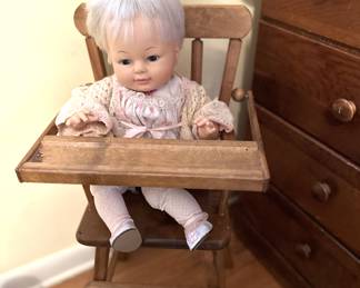 doll high chair