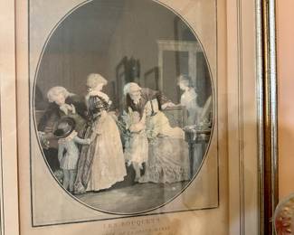 Antique French Print