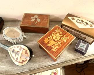 music boxes