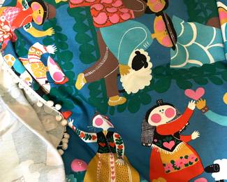 Vintage Bed Spread MCM 1960's