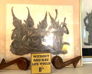 Thai Temple Rice Paper Rubbin