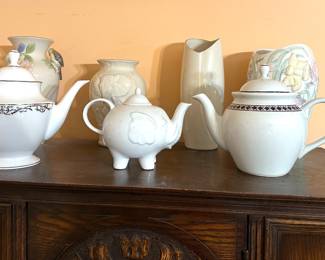 Tea Pots & Vases