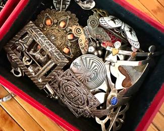 Sterling Silver Pins Brooches