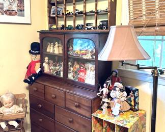 Dresser. Car Collection, Display Cabinet, Doll collection