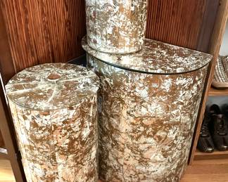 MCM hamper trash can set