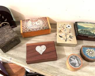 trinket jewelry boxes