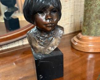 Glenna Goodacre (1939-2020) bronze 'Kiowa Princess/Tahne', 9/50