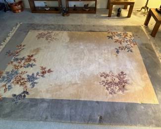 Vintage Chinese Art Deco rug, 8' x 10'