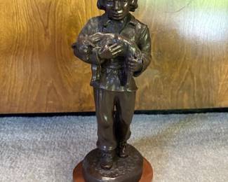 Bettie J. Moran 'Navajo Shepherd' 10/25, 13"