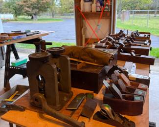 planes and metal flattener