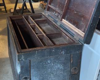 ship carpenter's tool chest late 1800's