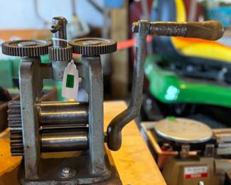 Metal flattener flattening manual for jewelry making jeweler