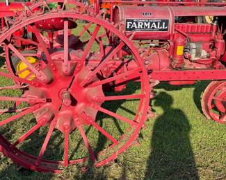 1934 McCormick-Deering F-12 Farmall Tractor with Steel Wheels