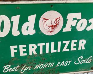 Vintage Metal Sign