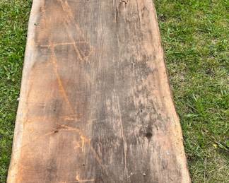 Wooden Plank Estimated to be 400 Years Old