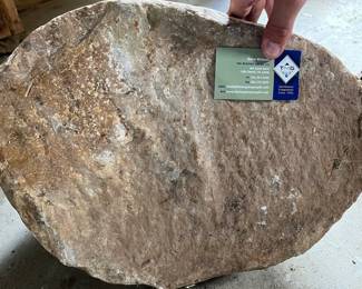 Glacial Deposited Boulder
