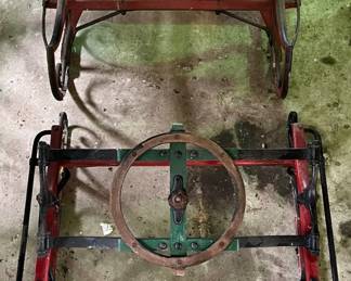 Horse Pulled Ice Sleds