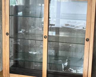 Sliding Glass Door Display Cabinet