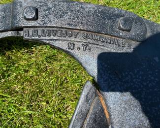 Horse Drawn Plow - H.H. Lovejoy, Cambridge NY