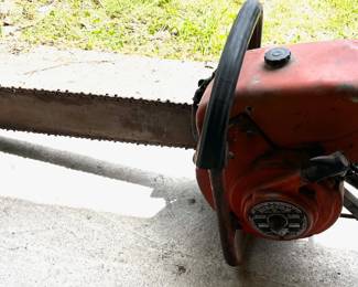 1950's  Early Chainsaw