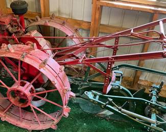 Sears Garden Tractor circa 1925 with Steel Wheels 5 HP