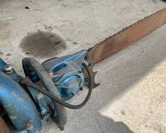 1950's  Early Chainsaw