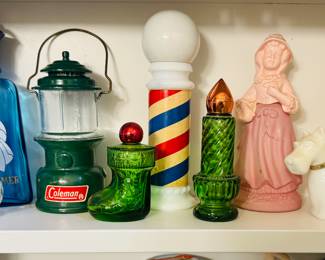 Part of the Avon bottle collection