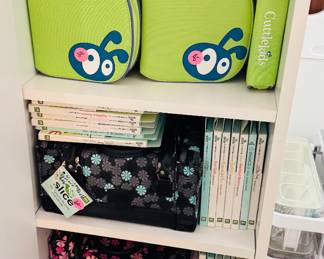 Cuddle bug and book binder supplies