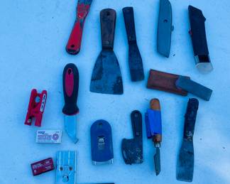 All types of scrapers