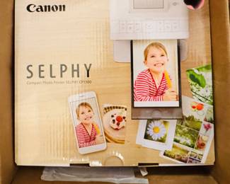 Selphy new in box photo printer 