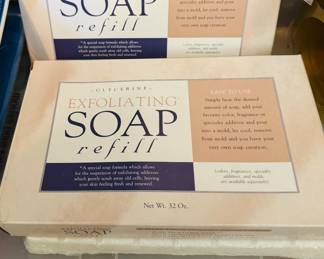 Exfoliating soap, refills new in box